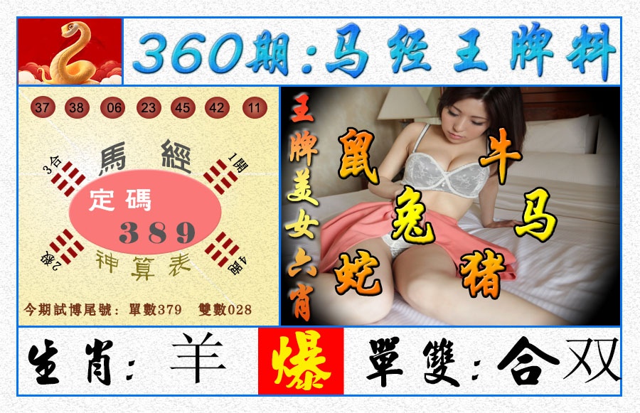 360期王牌料[图]