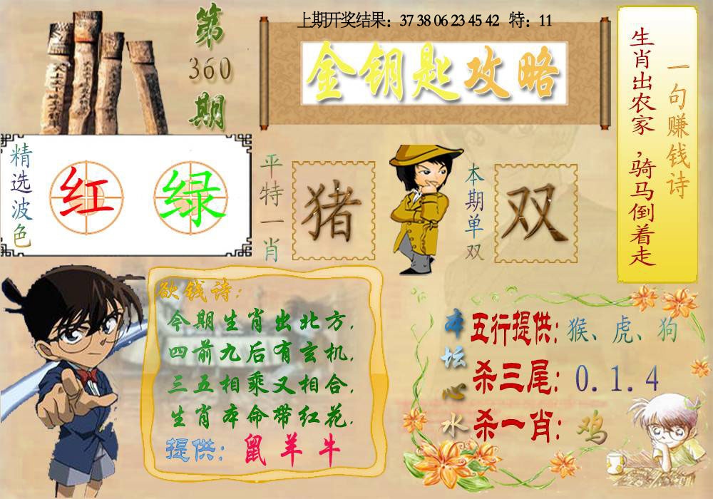 360期《金钥匙攻略》[图]