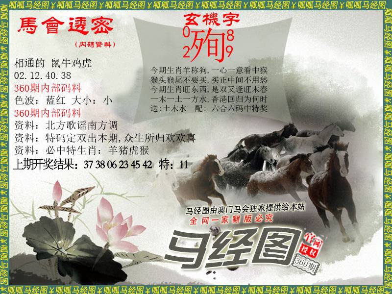 360期马经9[图]