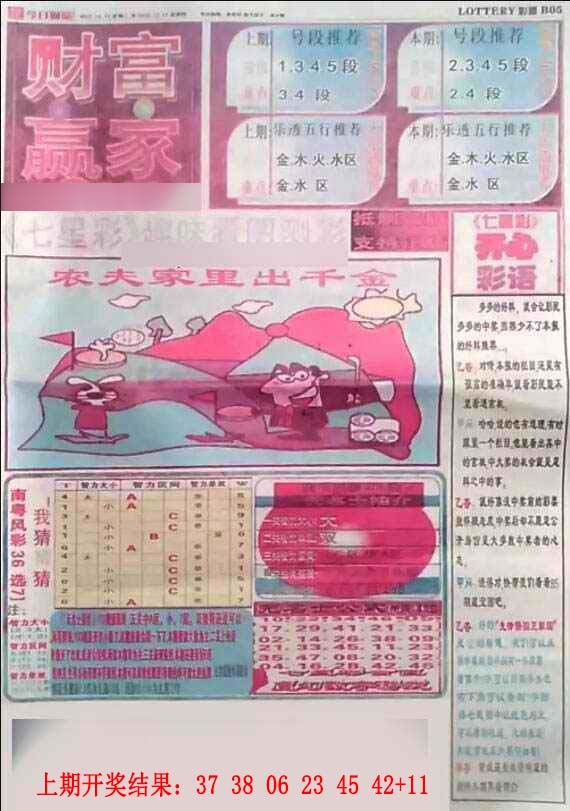 360期七星彩图(高清)[图]