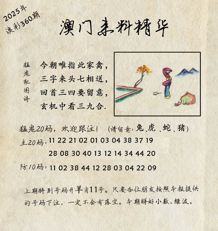 360期澳门来料精华[图]