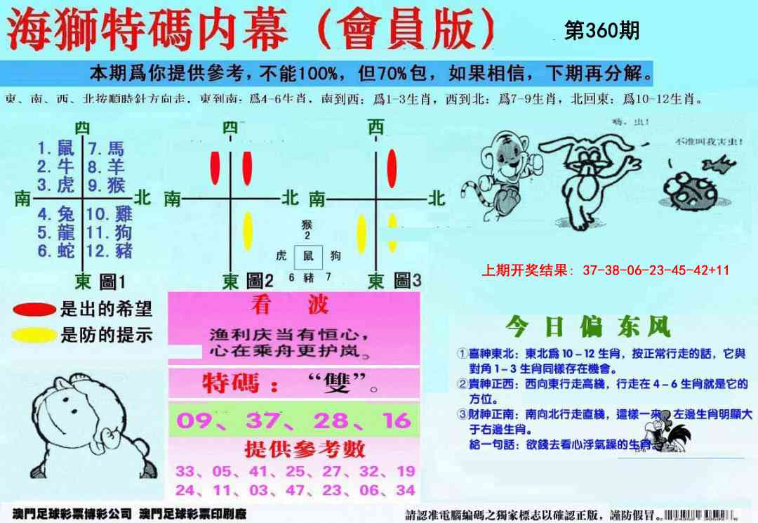 360期另版海狮特码内幕报[图]