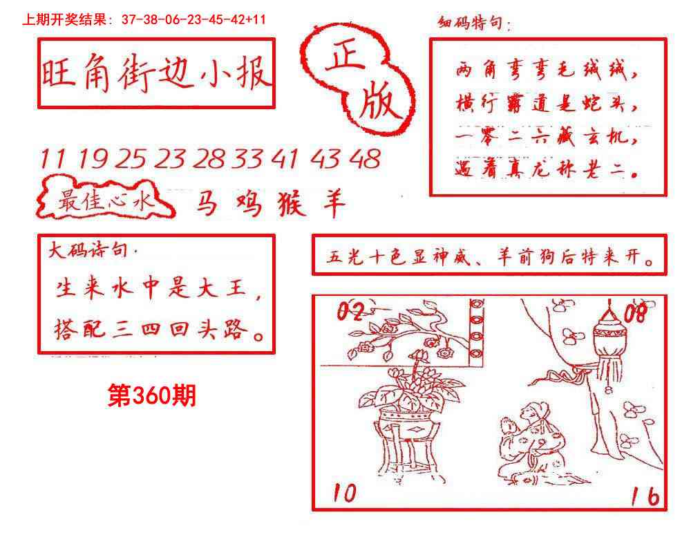 360期旺角街边小报[图]