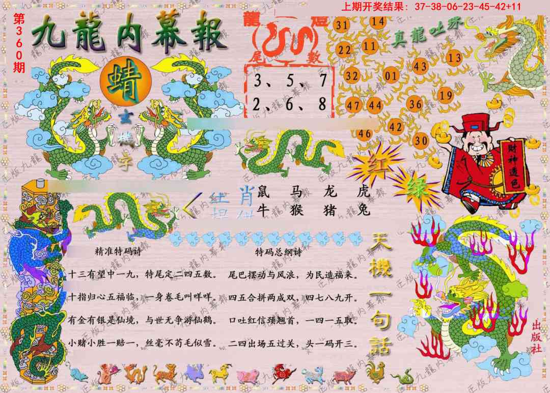 360期正版九龙内幕报[图]