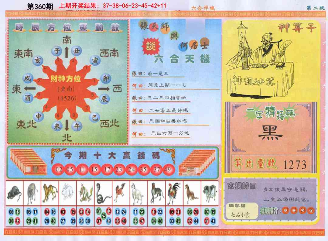 360期六合禅机B[图]